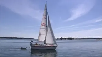 La diferencia esta en la orientacion de la vela