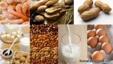 Los 14 alimentos mas alergenicos