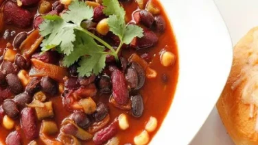 Receta: Chili vegetariano estilo Southwest