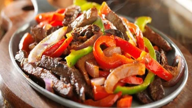 Receta: Fajitas de carne del sur de la frontera