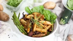 Receta: Tazón para el desayuno con camote, espinaca y aguacate