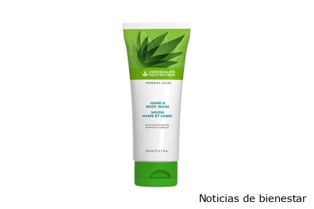 Gel de Baño para Manos y Cuerpo de Herbal Aloe
