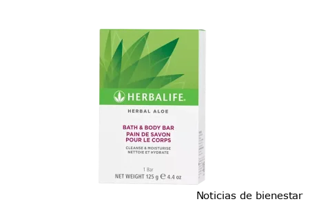 ​​Pastilla de Jabón de Herbal Aloe​